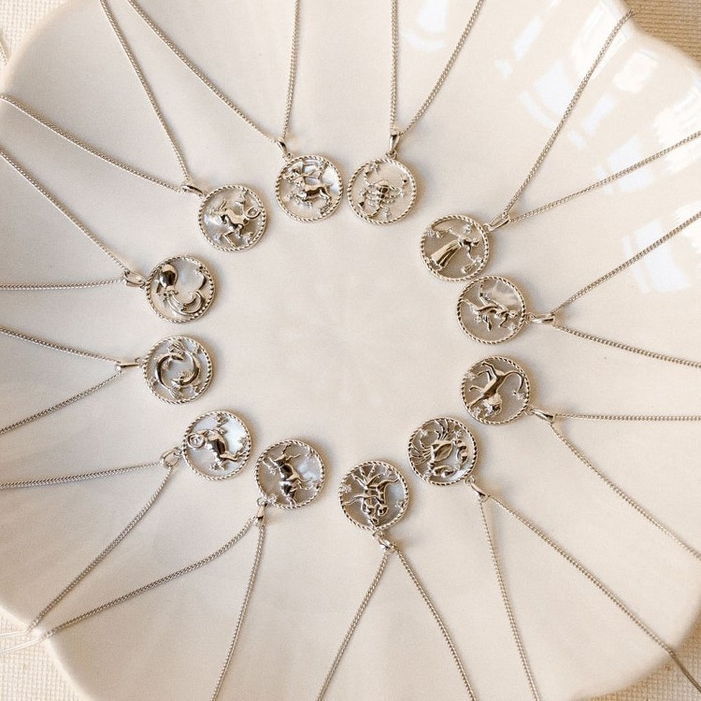 Coin Necklace Delicate - Coin Pendant Necklace Mother Of Pearl