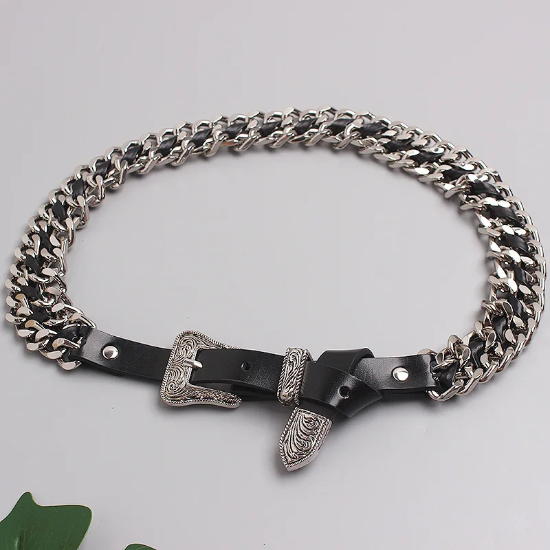 Women Hip Hop Metal Belt Fashi - огляд і ціна Women'S Jeans Accessories Chain