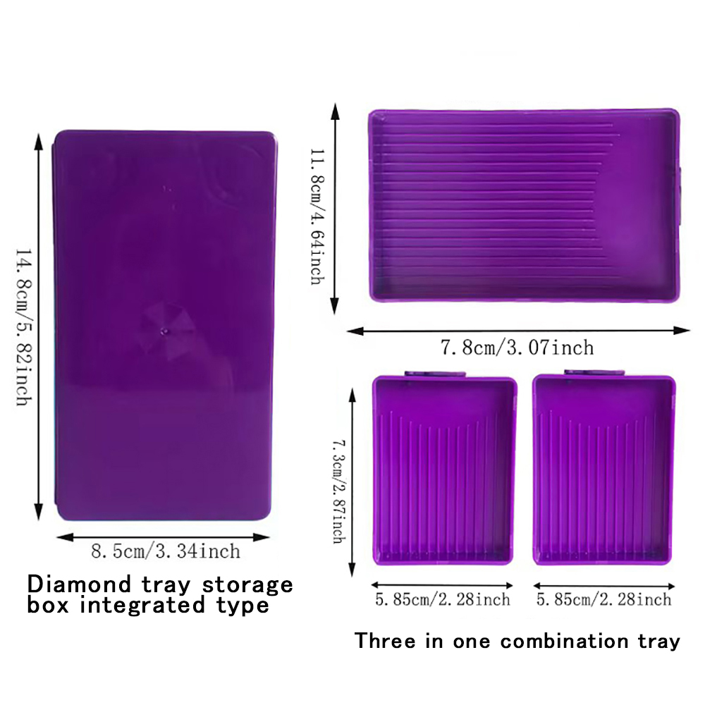 Diamond Painting Tray with Lid - огляд і ціна Women Accessories Box