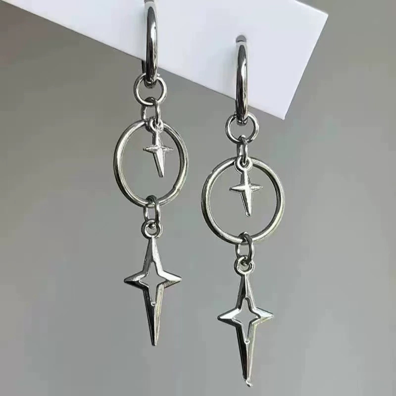 Personalized Punk Cross Star P - огляд і ціна Women'S Accessories In The 90S