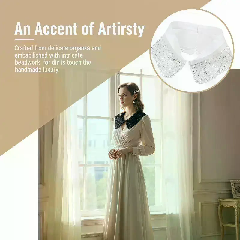 Women Half Shirt Detachable La - огляд і ціна Women'S Accessories For Formal Wear