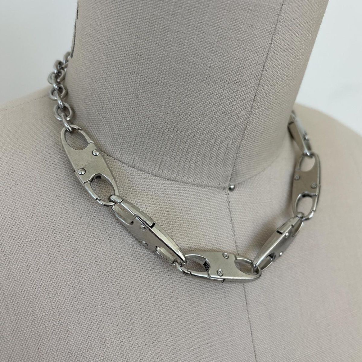 Punk Jewelry Buckle Chain Neck - огляд і ціна Women'S Accessories In The 90S