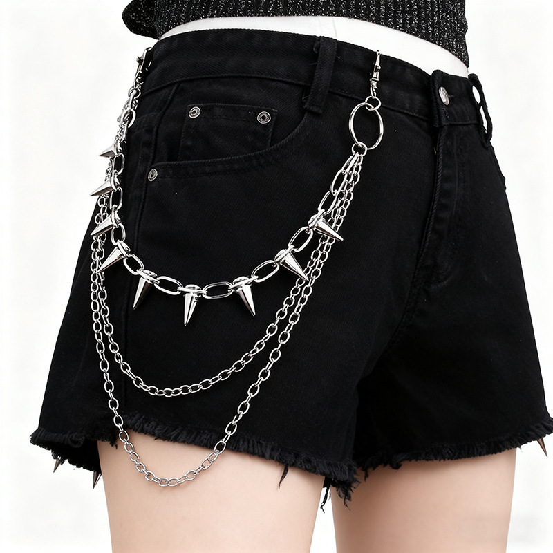 Unisex Hip Hop Punk Rock Metal - огляд і ціна Women'S Jeans Accessories Chain