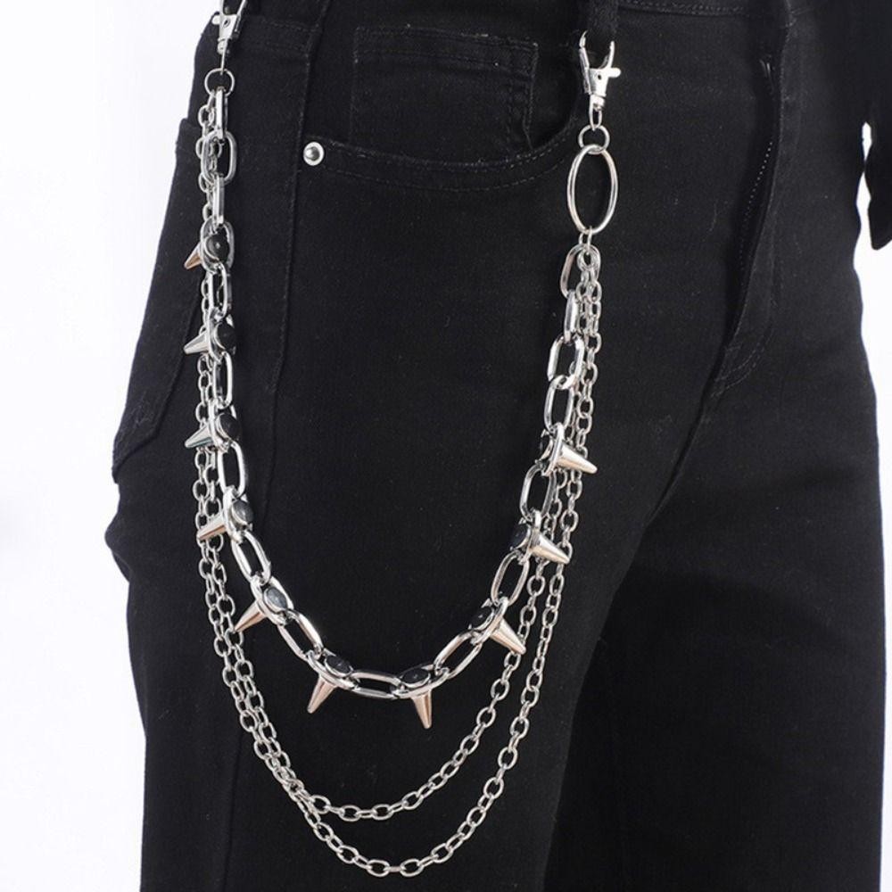 Unisex Hip Hop Punk Rock Metal - огляд і ціна Women'S Jeans Accessories Chain