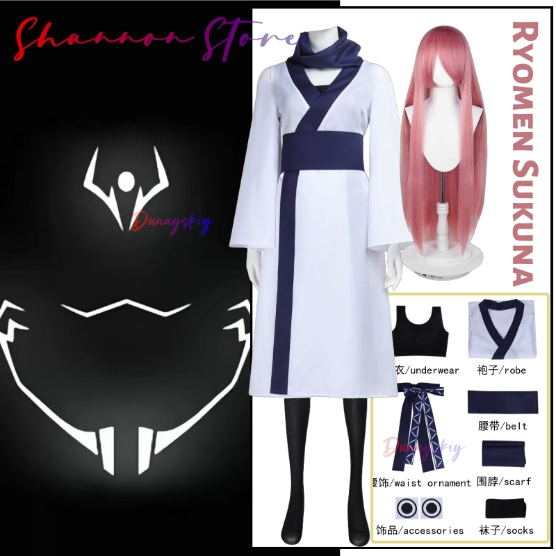 Ryomen Sukuna Cosplay 크리스마스 의상 - огляд і ціна Women'S Clothing And Accessories