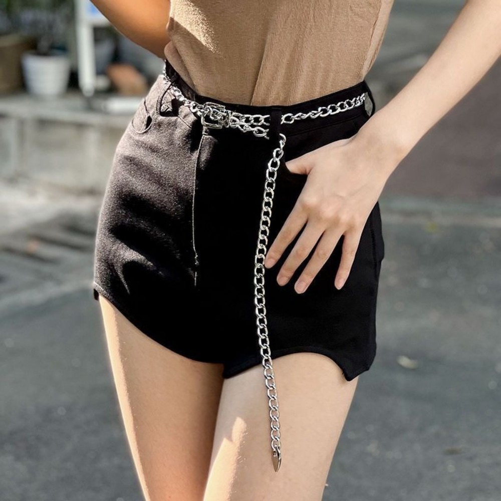 Simple Metal Chain Belts Long  - огляд і ціна Women'S Jeans Accessories Chain