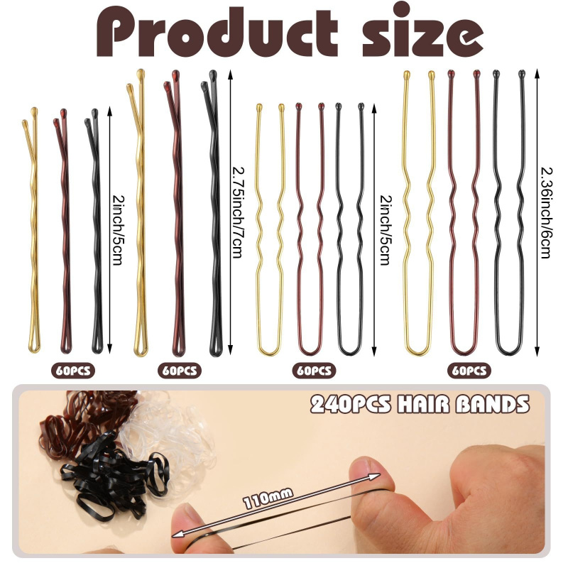 480Pcs Per Box Hair Styling Ac - огляд і ціна Women Accessories Box