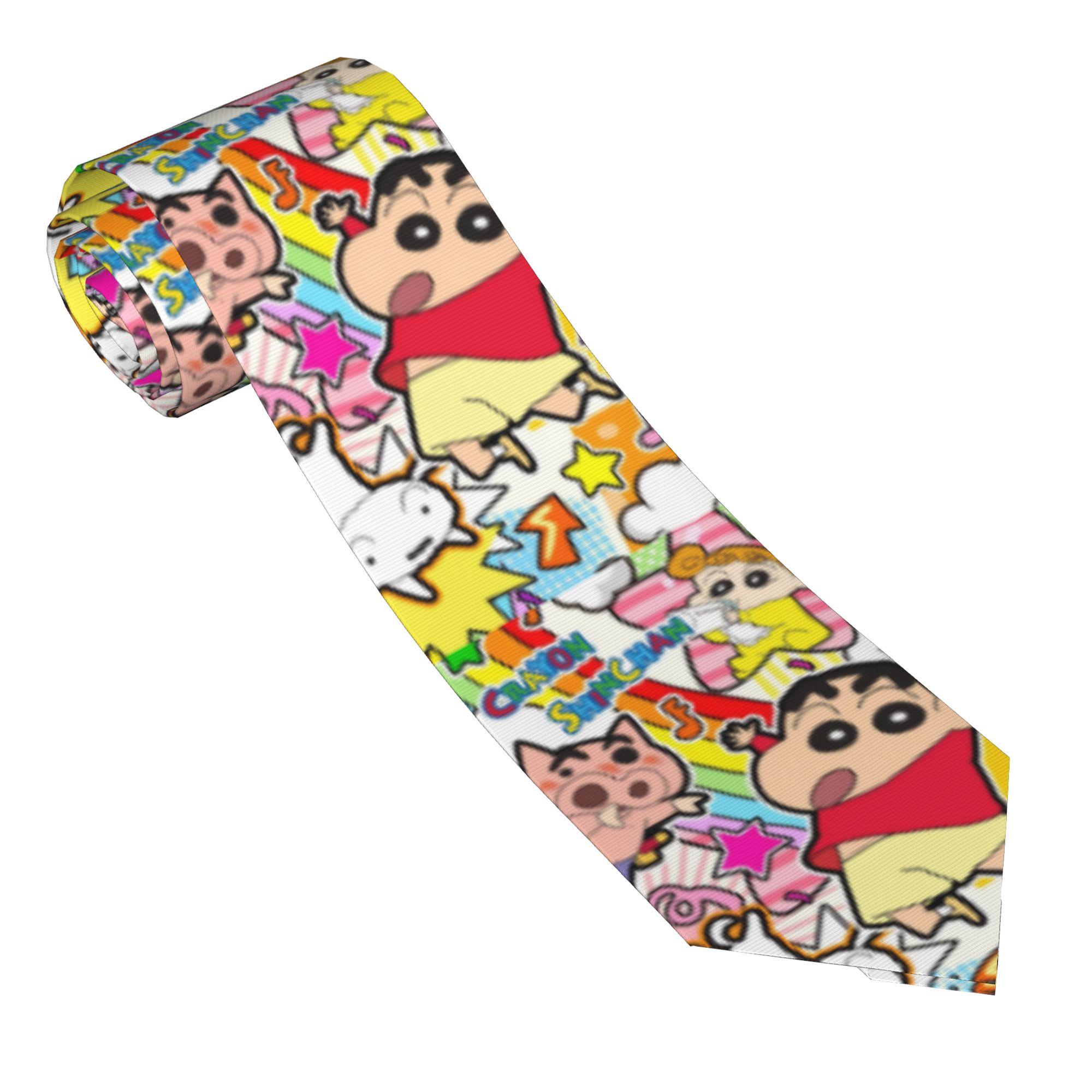 Shinchans 90s Cartoon Neckties - огляд і ціна Women'S Accessories In The 90S