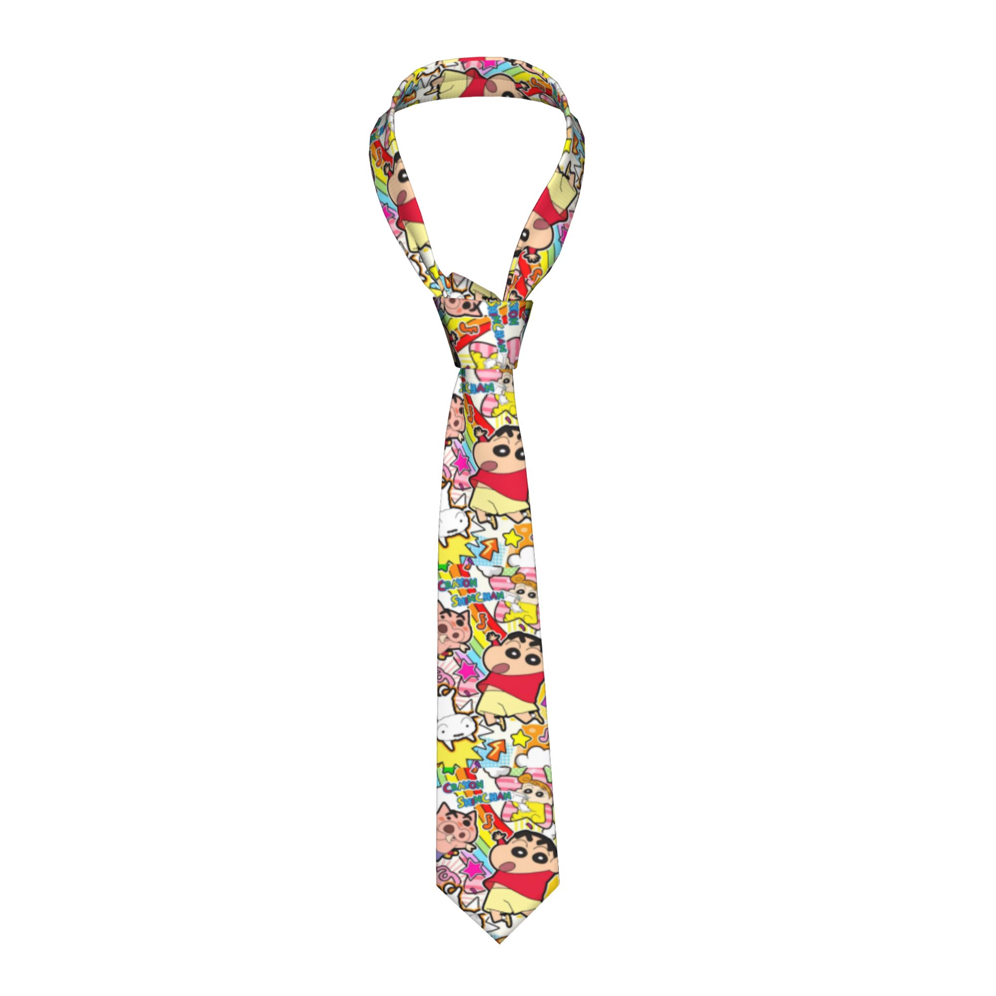 Shinchans 90s Cartoon Neckties - огляд і ціна Women'S Accessories In The 90S