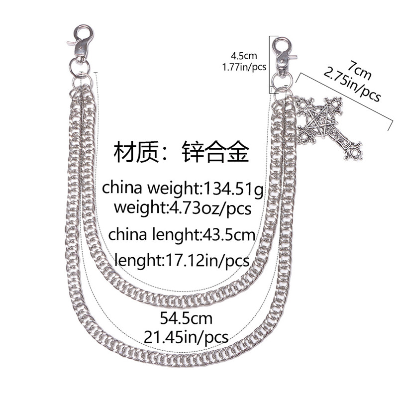 Fashion Punk Metal Pants Chain - огляд і ціна Women'S Jeans Accessories Chain