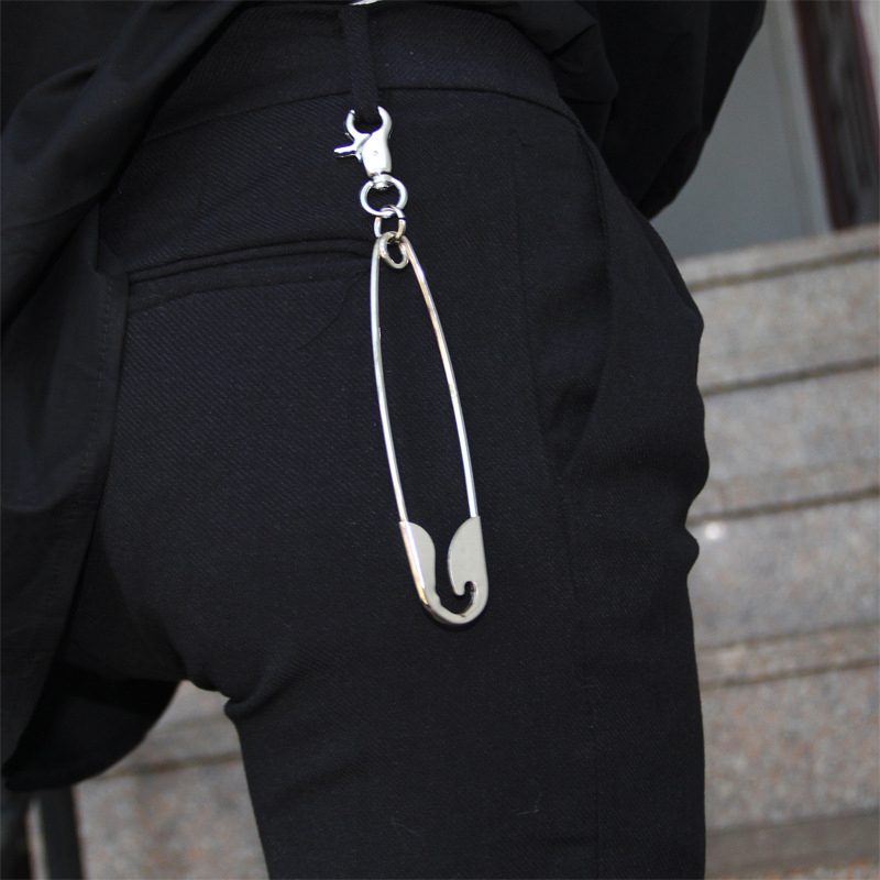 Punk Big Stainless Steel Safet - огляд і ціна Women'S Jeans Accessories Chain