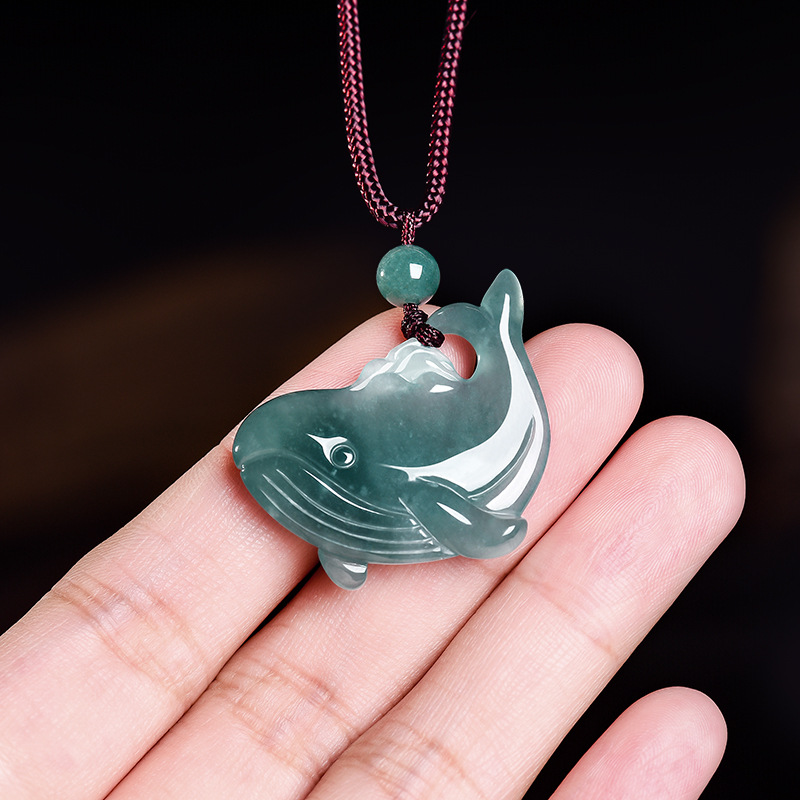 Natural Burmese Jadeite Whale  - огляд і ціна Women'S Accessories And Jewelry