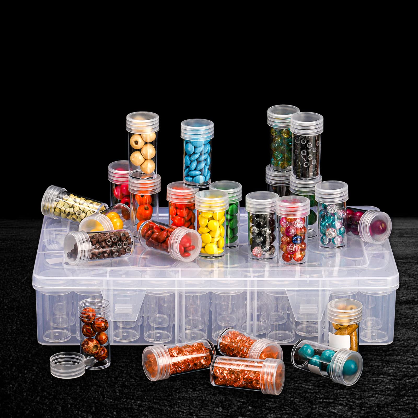 1pc 24/30//38/60 Slots Plastic - огляд і ціна Women Accessories Box