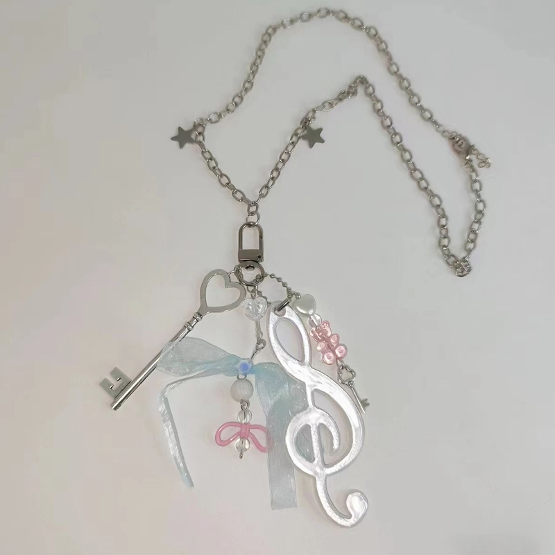 Y2K Jewelry Note Bear Bow Pend - огляд і ціна Women'S Accessories In The 90S