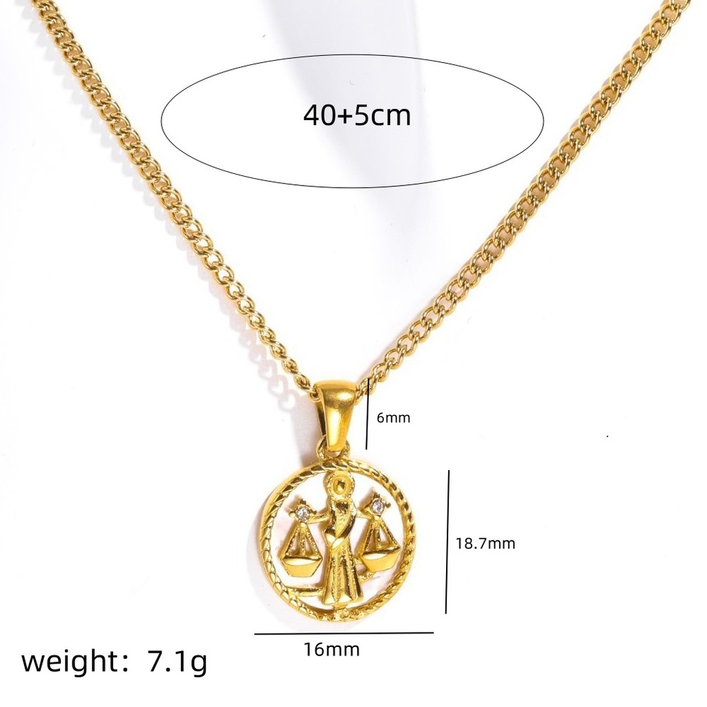 Coin Pendant Necklace Mother O - огляд і ціна Coin Necklace Delicate