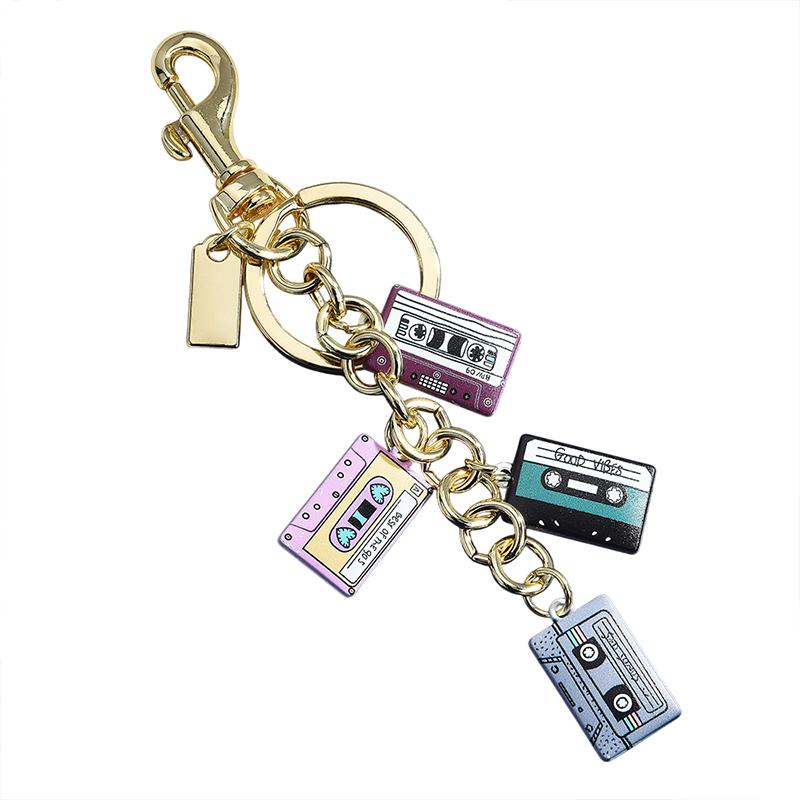 Vintage Cassette Tape Keychain - огляд і ціна Women'S Accessories In The 90S