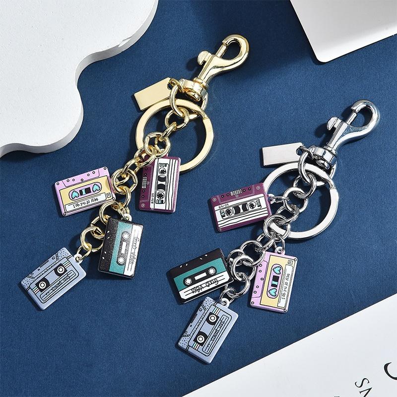Vintage Cassette Tape Keychain - огляд і ціна Women'S Accessories In The 90S