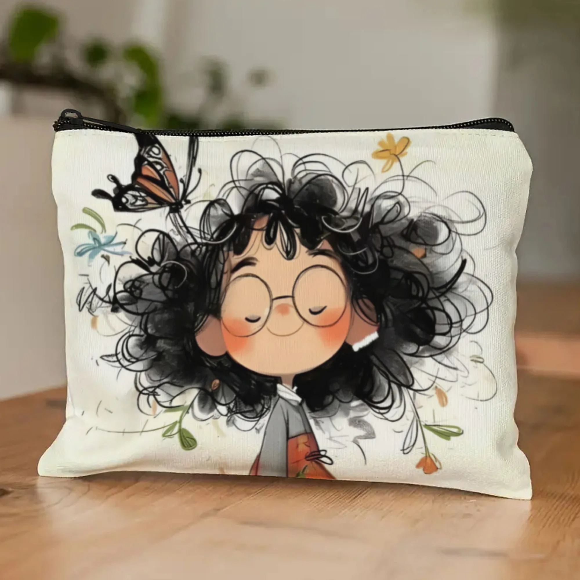 Cartoon Girl Makeup Bag Zipper - огляд і ціна Women Accessories Box