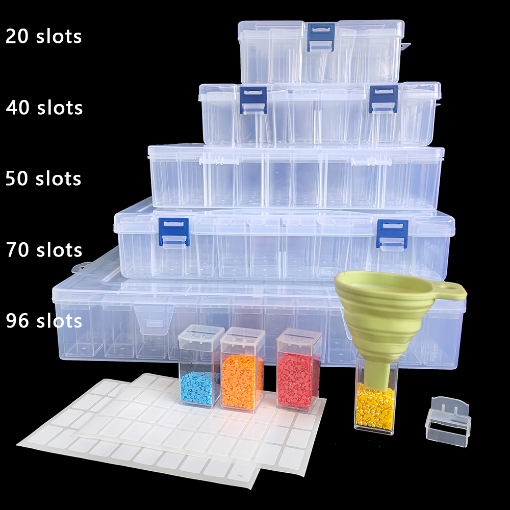 Square Plastic Diamond Paintin - огляд і ціна Women Accessories Box