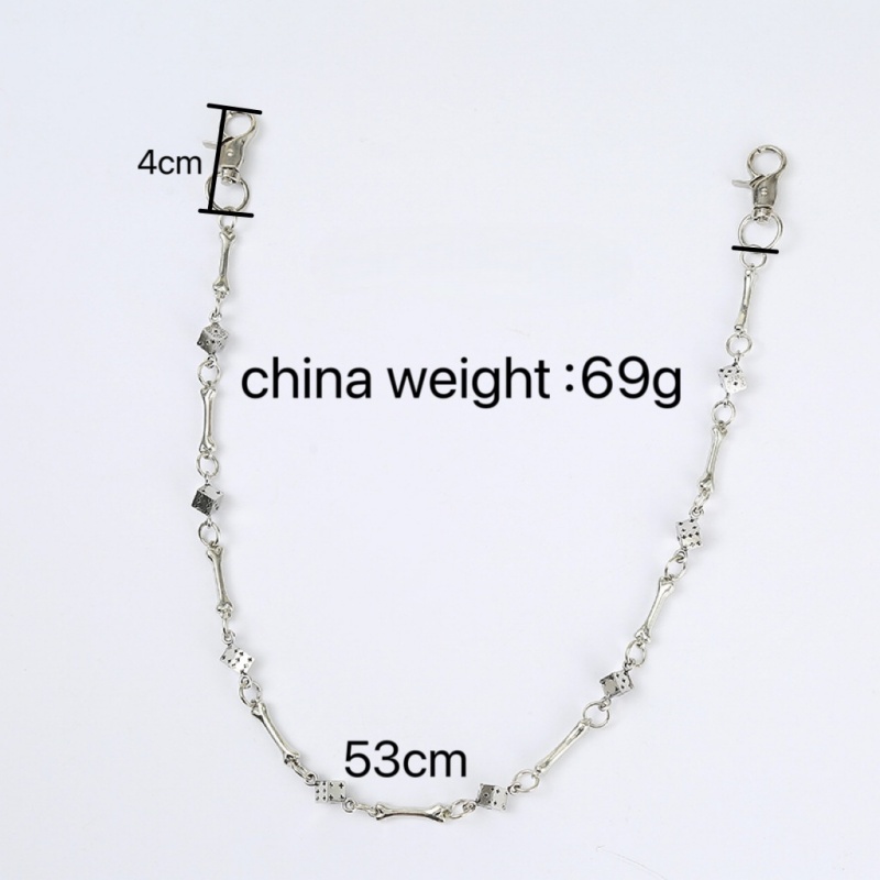Punk Rock Hip-hop Unisex Dog B - огляд і ціна Women'S Jeans Accessories Chain