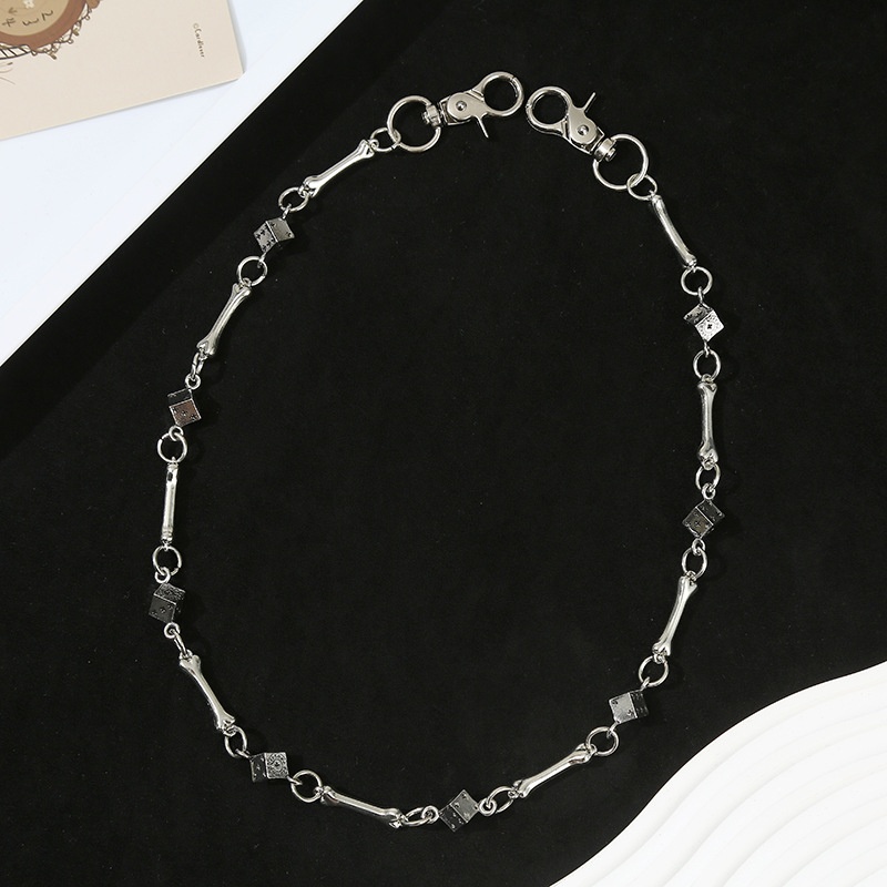 Punk Rock Hip-hop Unisex Dog B - огляд і ціна Women'S Jeans Accessories Chain
