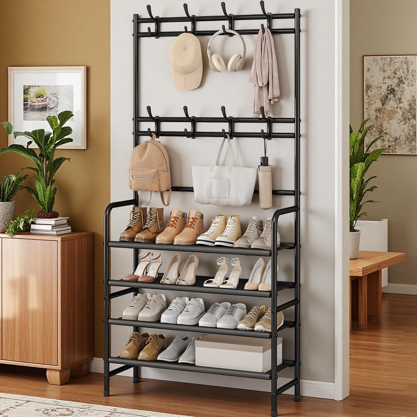 SUOERNUO Metal 4-Tier Shoe Rac - огляд і ціна Women'S Accessories Rack Room Shoes