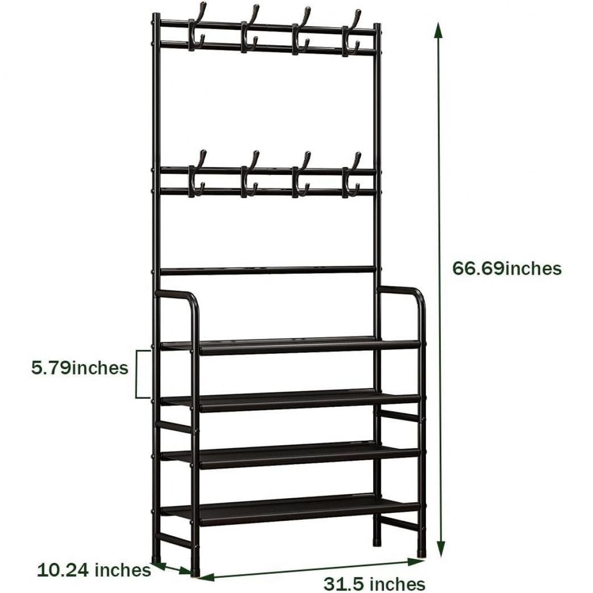 SUOERNUO Metal 4-Tier Shoe Rac - огляд і ціна Women'S Accessories Rack Room Shoes