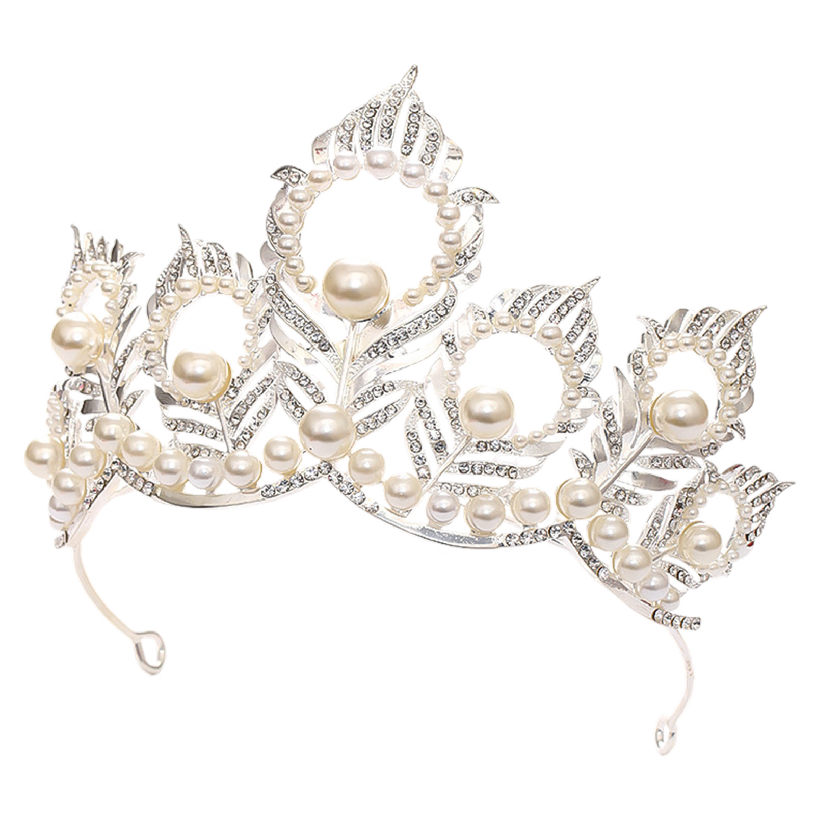Pearl Crown Headpiece With Pea - огляд і ціна Women'S Vintage Accessories