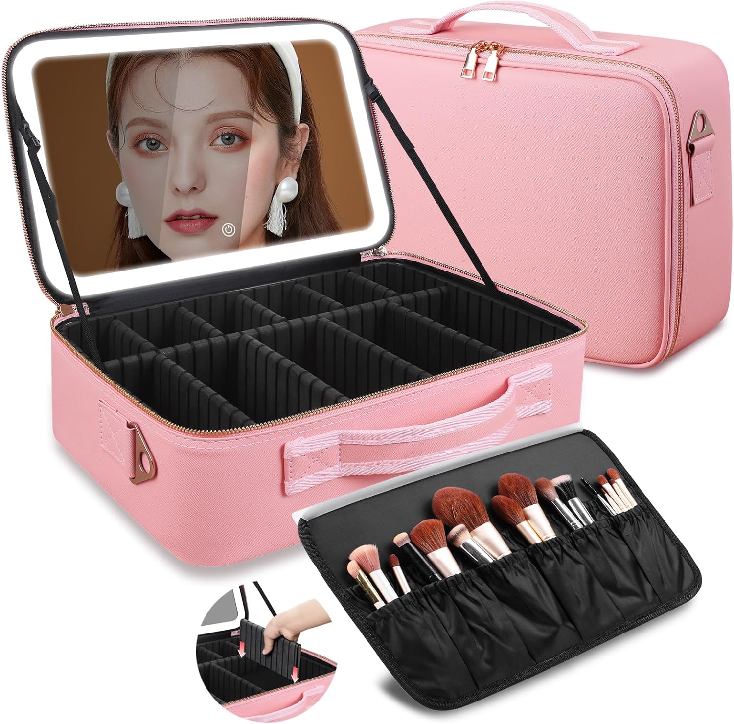Large Capacity Makeup Bag 15'' - огляд і ціна Women Accessories Box