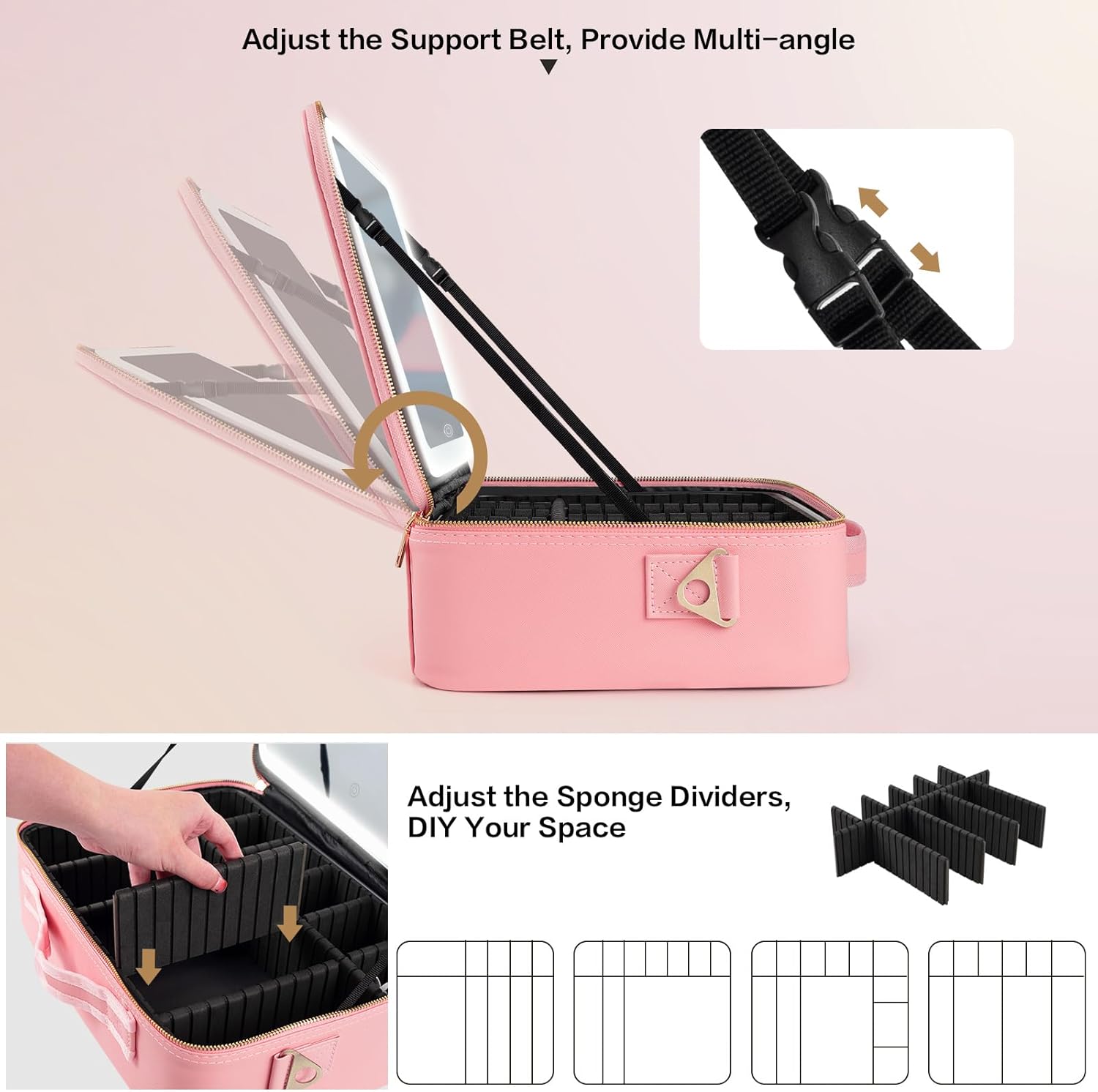Large Capacity Makeup Bag 15'' - огляд і ціна Women Accessories Box