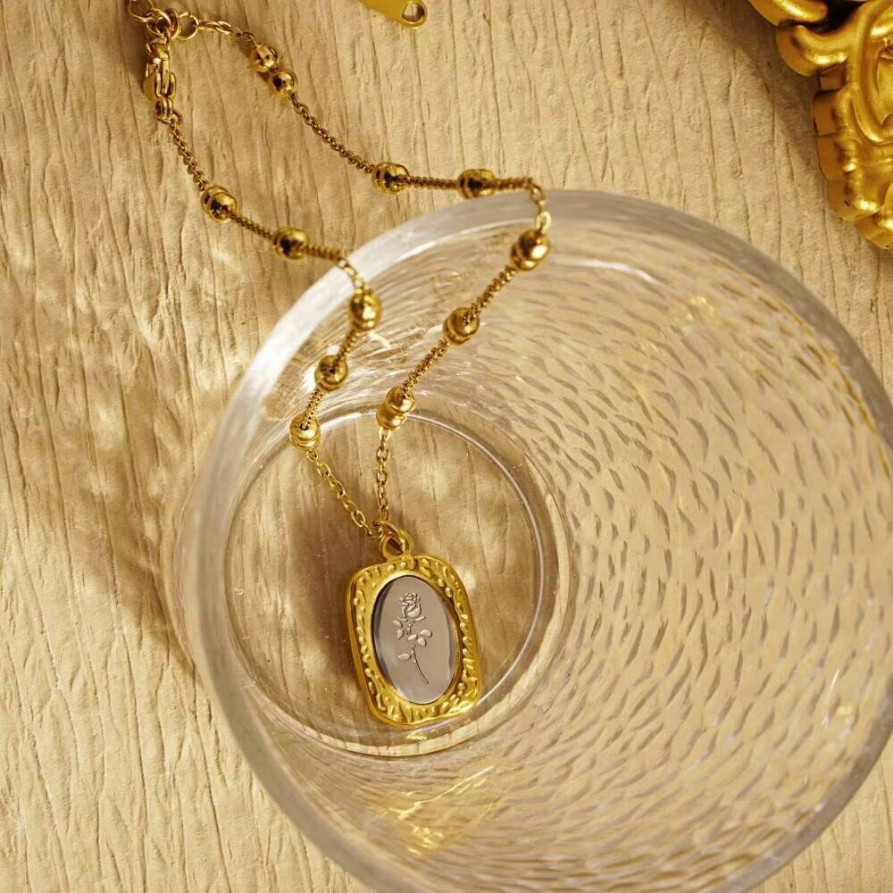 Fashion Rose Flower Delicate W - огляд і ціна Coin Necklace Delicate